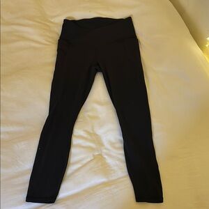 Fabletics  Black Cross Leggings